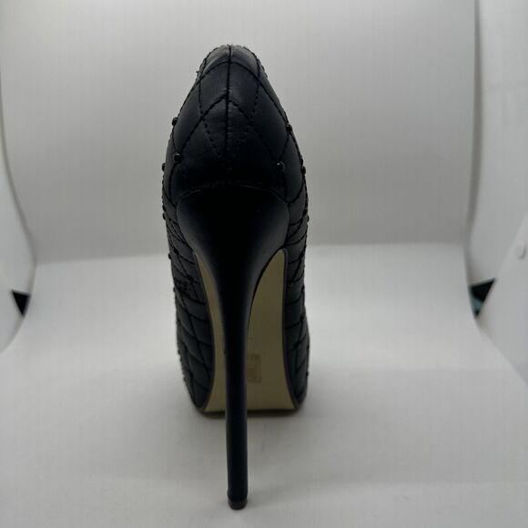Cape Robbin CIARA-XKK-03 Platform High Heels Pumps Shoes Women's Size 7 Studded - Picture 5 of 15